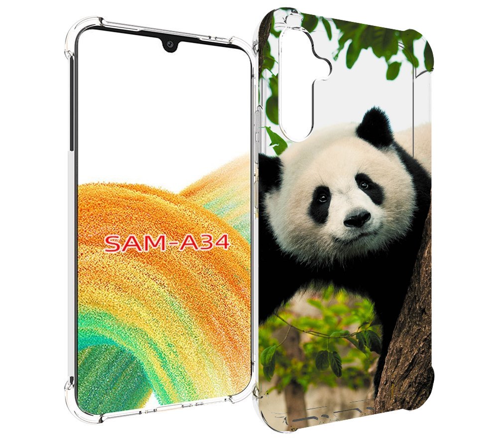 

Чехол MyPads Панда-на-дереве для Samsung Galaxy A34, Tocco