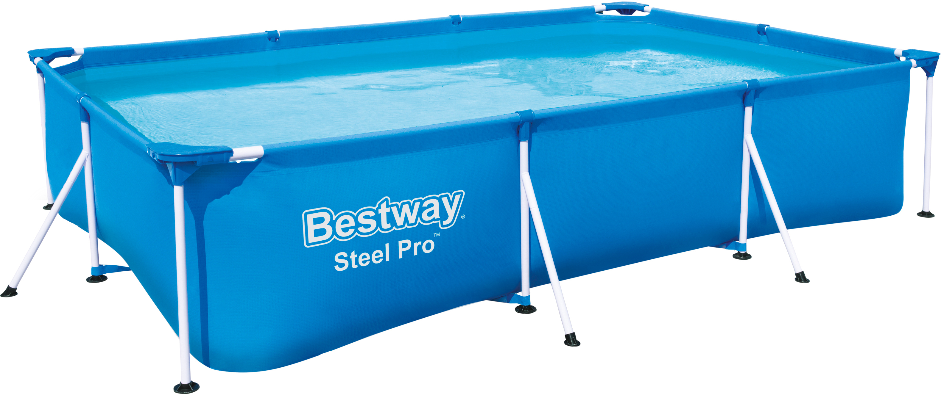 

Бассейн каркасный Bestway прямоугольный 300х201х66 см, Синий