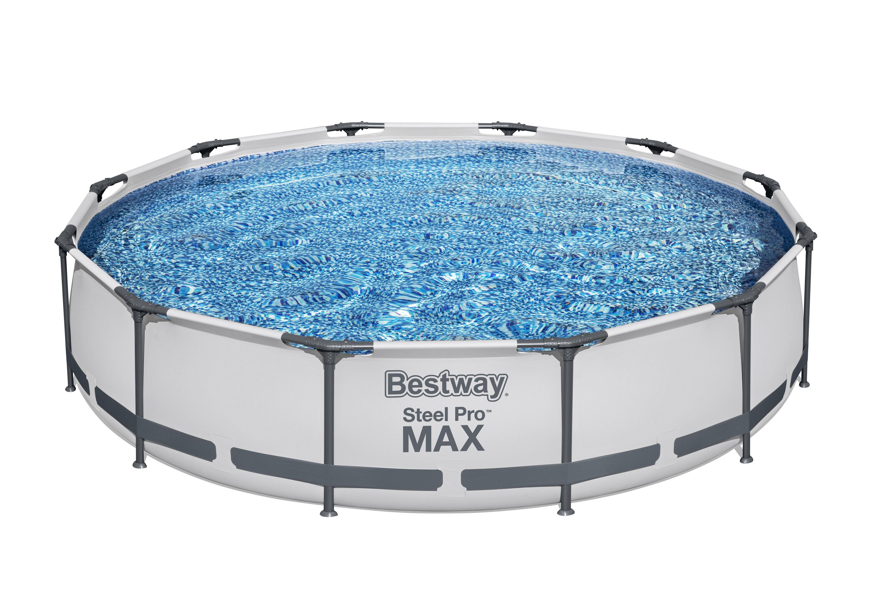 

Бассейн каркасный круглый Bestway Steel Pro MAX 366x76 см, Синий