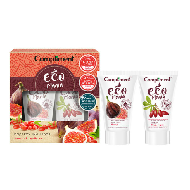 

Подарочный набор Compliment Ecomania инжир и ягоды годжи