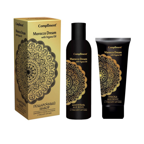 Подарочный набор Compliment №128 argana hamam morocco dream keratin