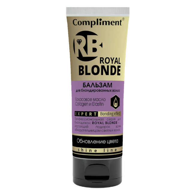

Бальзам для блондированных волос Compliment Royal Blonde 200 мл