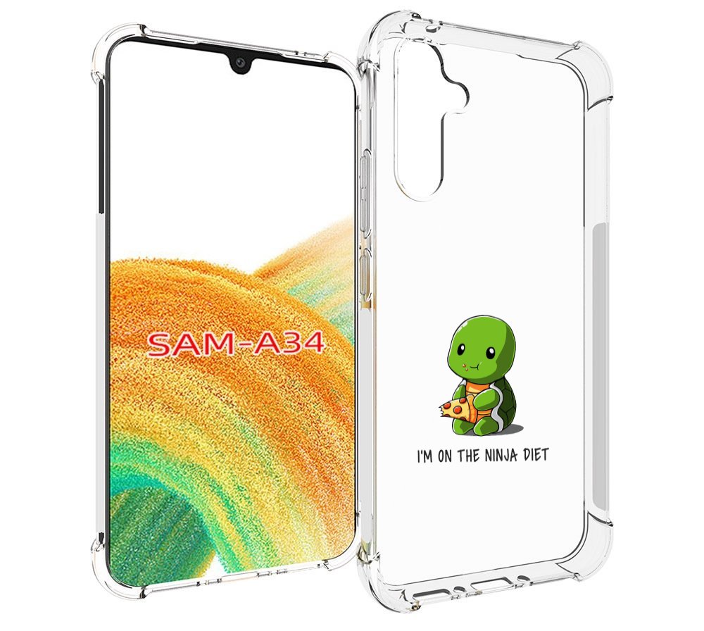 

Чехол MyPads Ниндзя-диета для Samsung Galaxy A34, Tocco