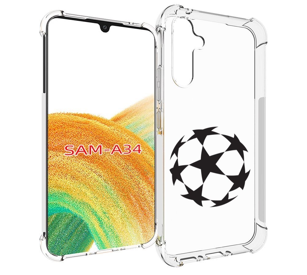 

Чехол MyPads Мячик для Samsung Galaxy A34, Tocco