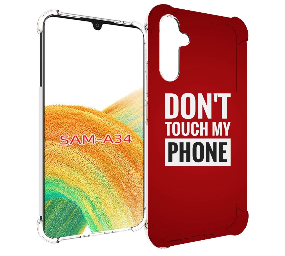 

Чехол MyPads Мой-телефон для Samsung Galaxy A34, Tocco