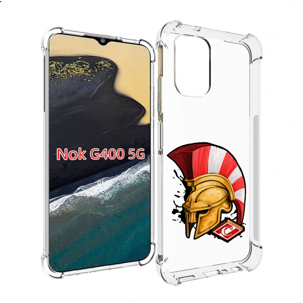 

Чехол MyPads ФК спартак шлем для Nokia G400 5G, Прозрачный, Tocco