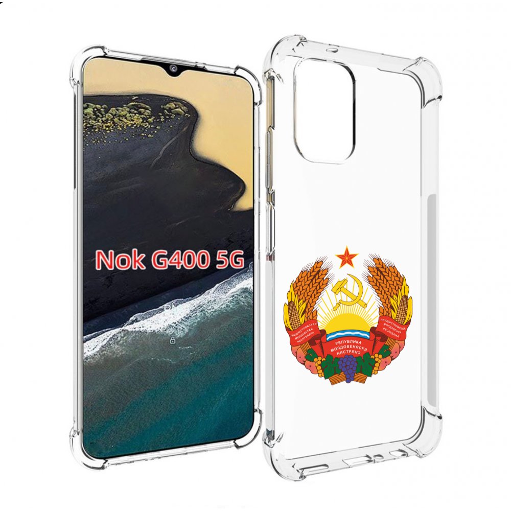 

Чехол MyPads герб-приднестровья для Nokia G400 5G, Прозрачный, Tocco