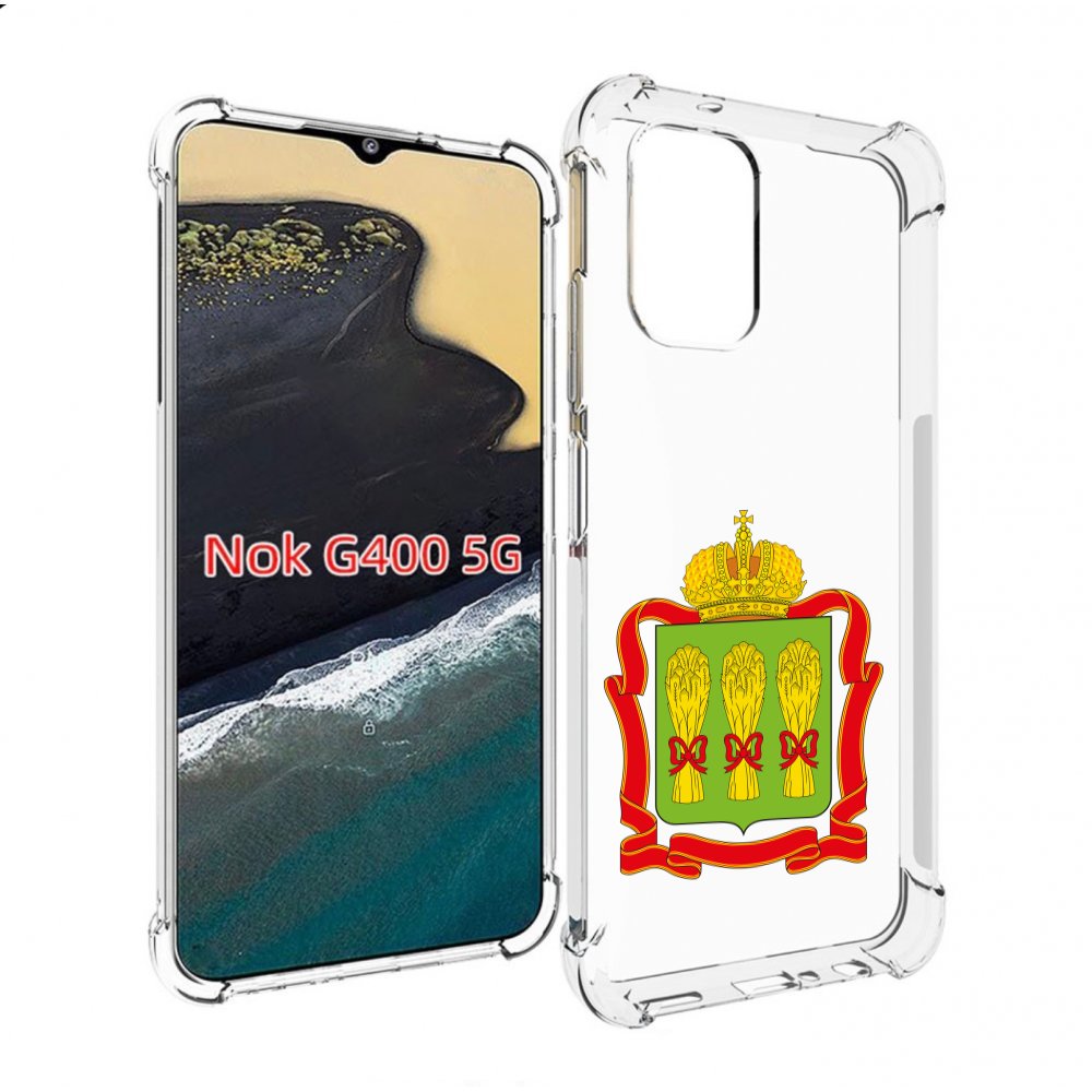 

Чехол MyPads герб-пензенская-область для Nokia G400 5G, Прозрачный, Tocco