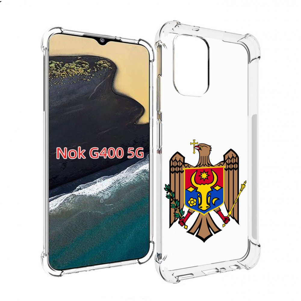 

Чехол MyPads герб-молдовы для Nokia G400 5G, Прозрачный, Tocco