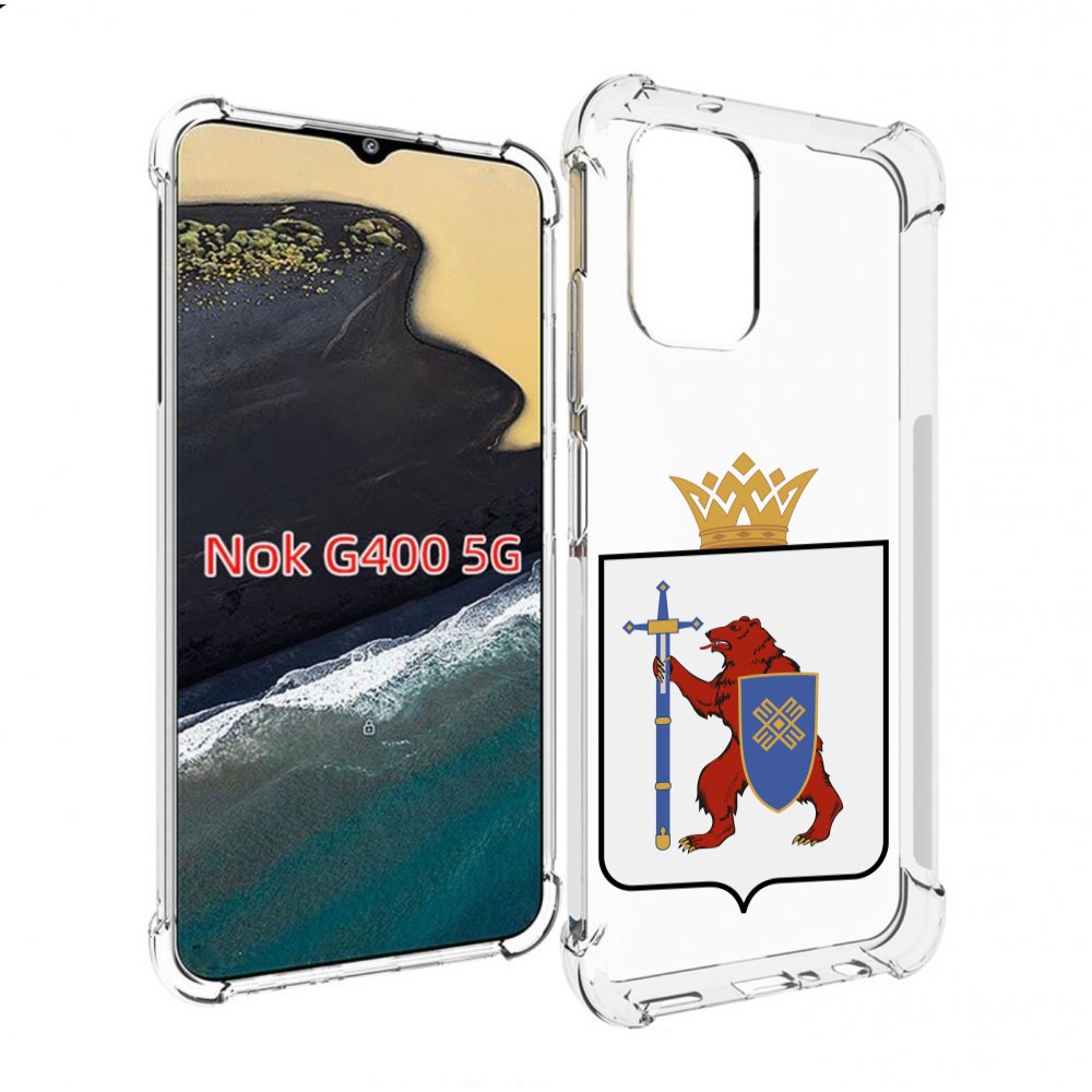 

Чехол MyPads герб-марии-эл-иошкар-ола для Nokia G400 5G, Прозрачный, Tocco