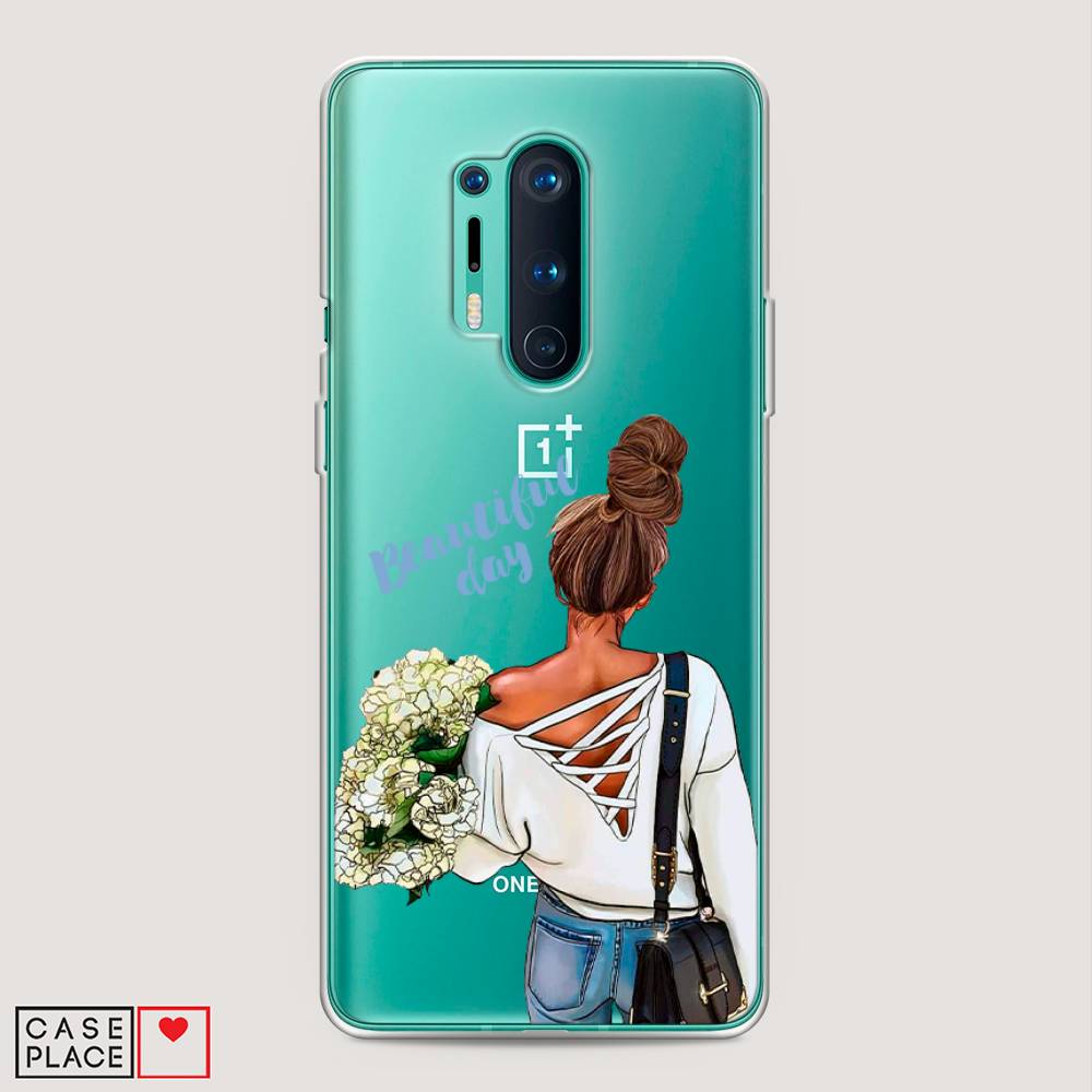 

Чехол Awog на OnePlus 8 Pro / ВанПлас 8 Pro "Beautiful day vector", Коричневый;белый;зеленый, 151050-6