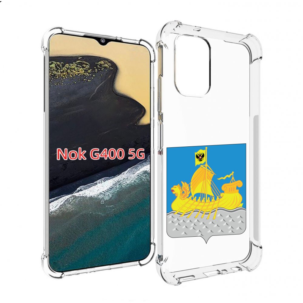 

Чехол MyPads герб-косромская-область для Nokia G400 5G, Прозрачный, Tocco