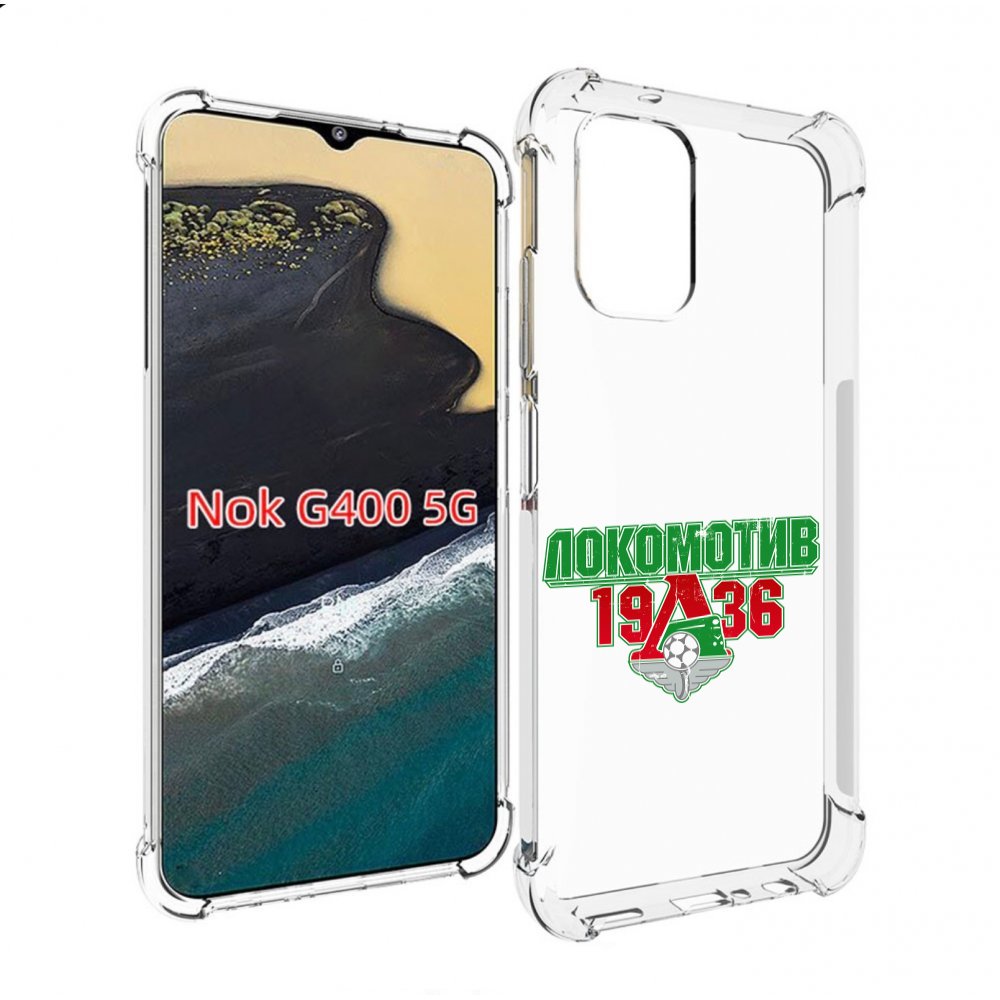 

Чехол MyPads ФК локомотив 1936 для Nokia G400 5G, Прозрачный, Tocco