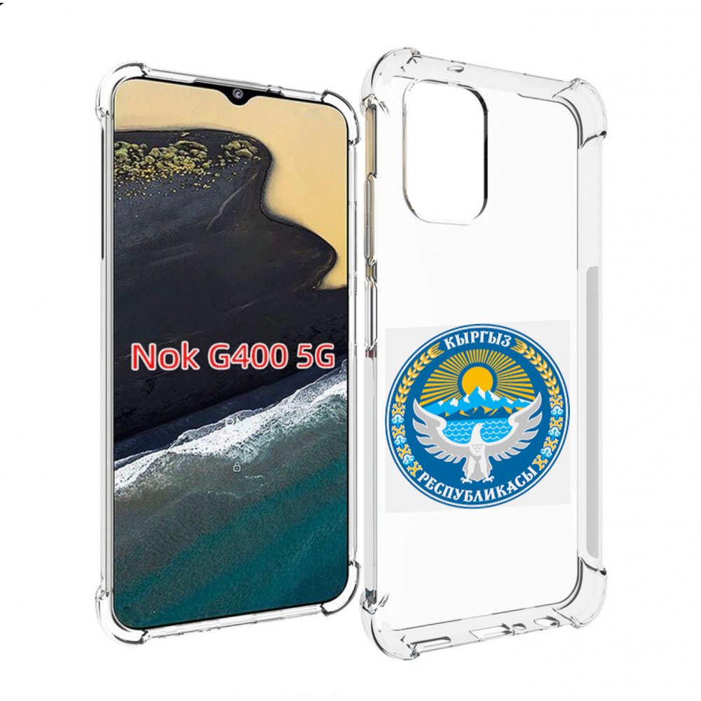 

Чехол MyPads герб-киргизия для Nokia G400 5G, Прозрачный, Tocco