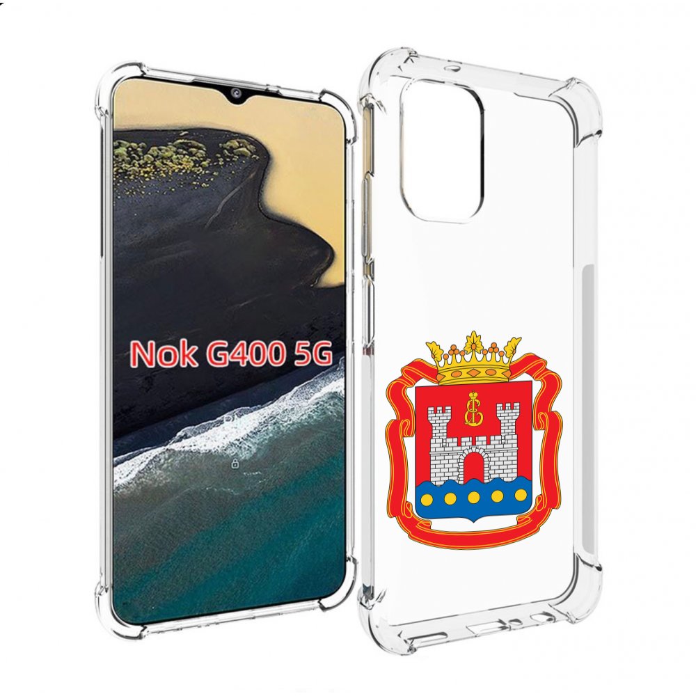 

Чехол MyPads герб-калининградская-область для Nokia G400 5G, Прозрачный, Tocco
