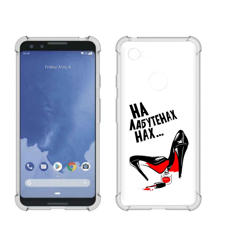 

Чехол MyPads Tocco для Google Pixel 3 на лабутенах, Прозрачный, Tocco