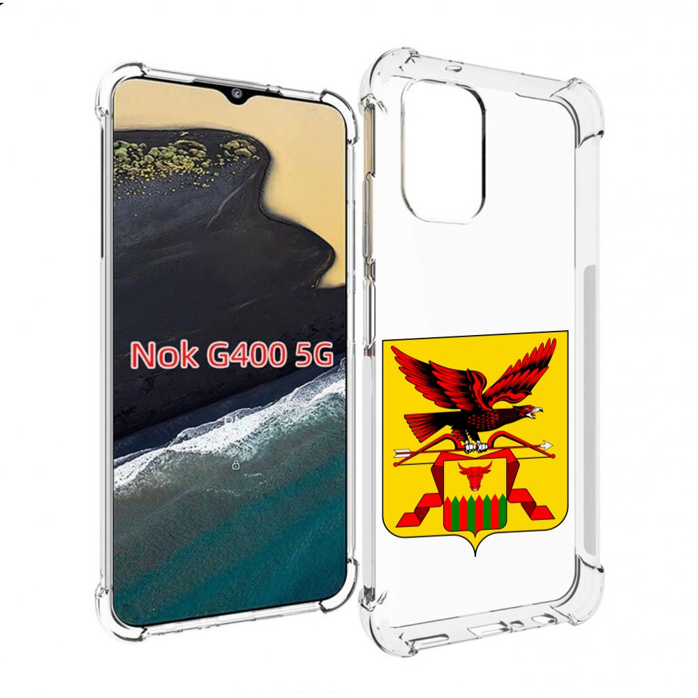

Чехол MyPads герб-забаикальскии-краи для Nokia G400 5G, Прозрачный, Tocco