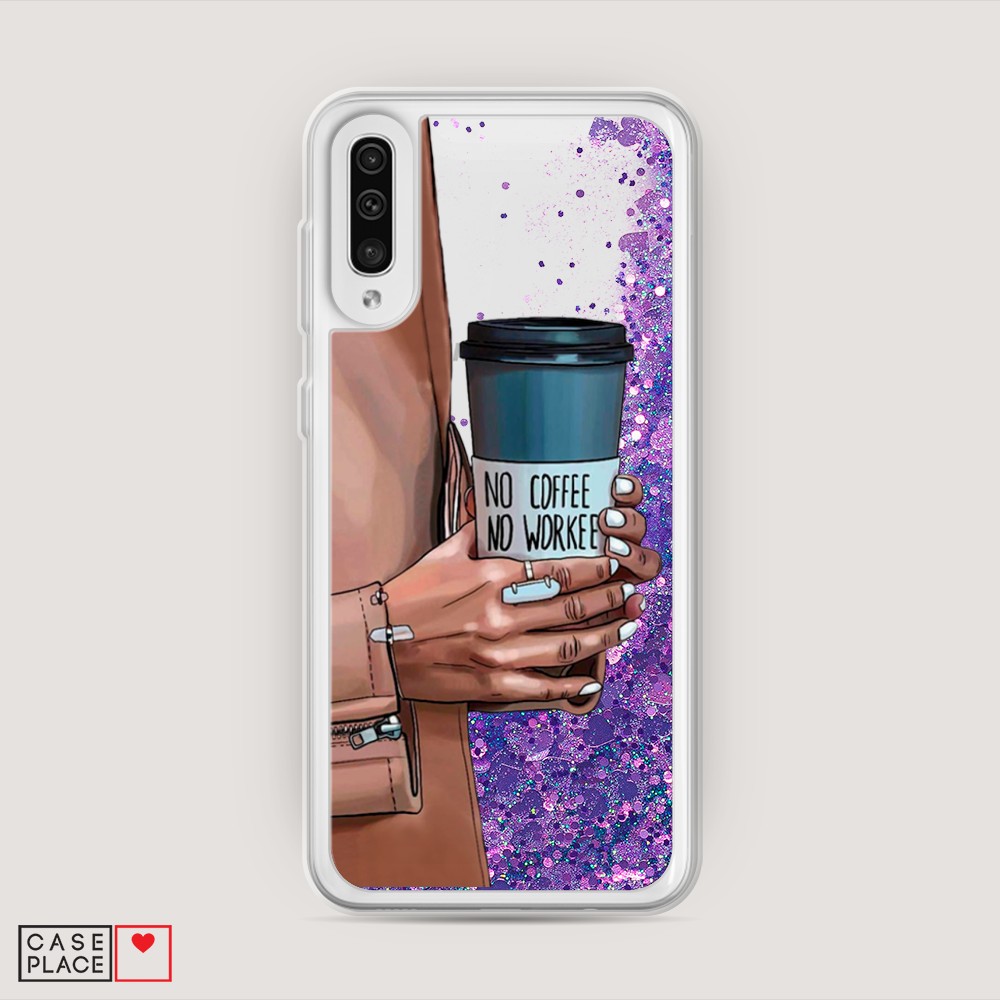 

Чехол Awog на Samsung Galaxy A30s "No coffee", Разноцветный, 28892-1