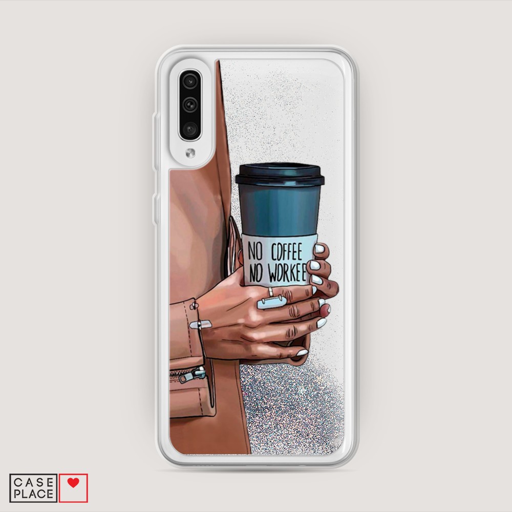 

Чехол Awog на Samsung Galaxy A30s/A50 "No coffee", Разноцветный, 28891-1