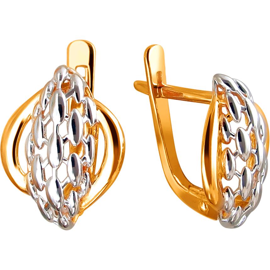 

Серьги женские из золота Эстет 01С0111519Р, без вставки, 01С0111519Р