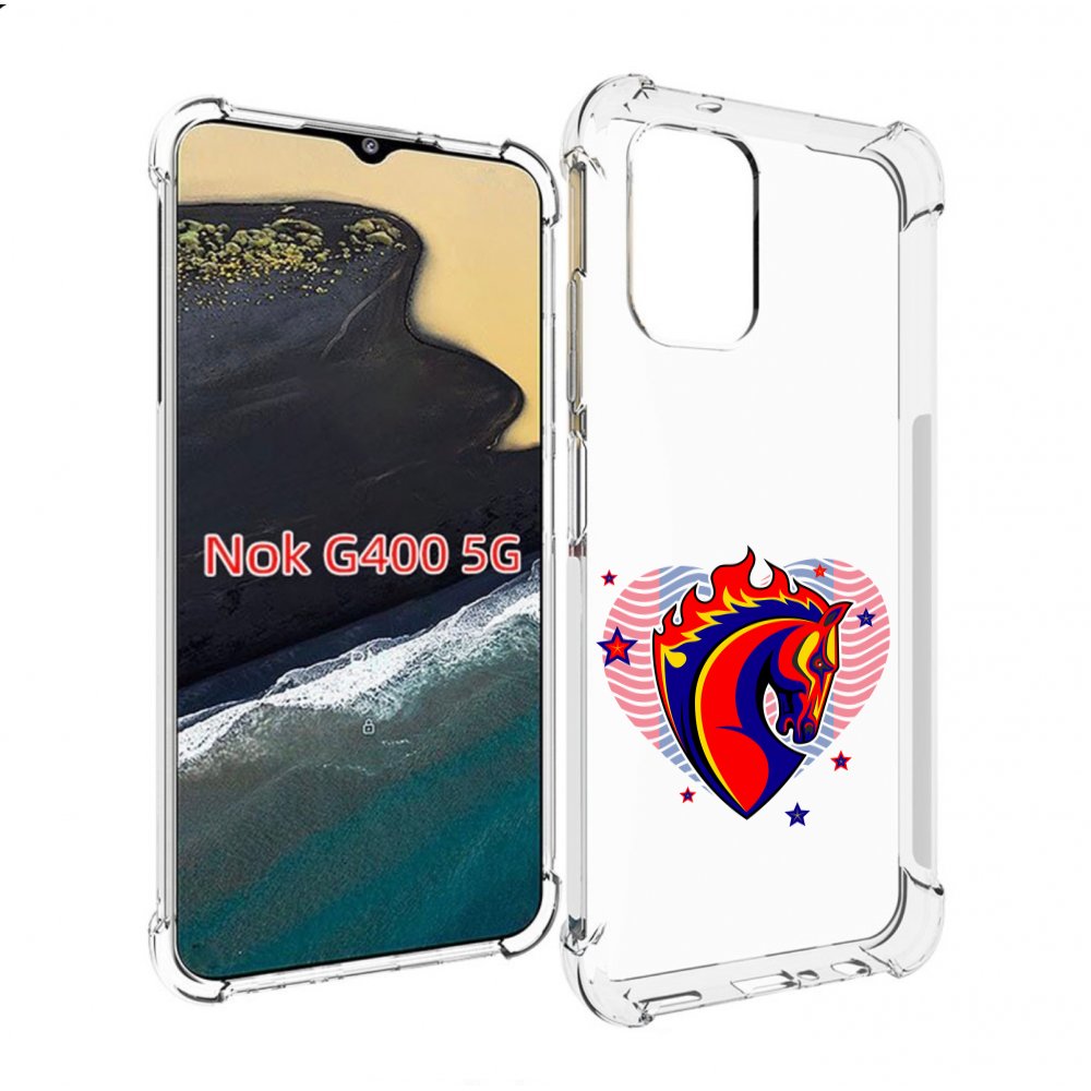 

Чехол MyPads ФК ЦСЛ Лошадь для Nokia G400 5G, Прозрачный, Tocco