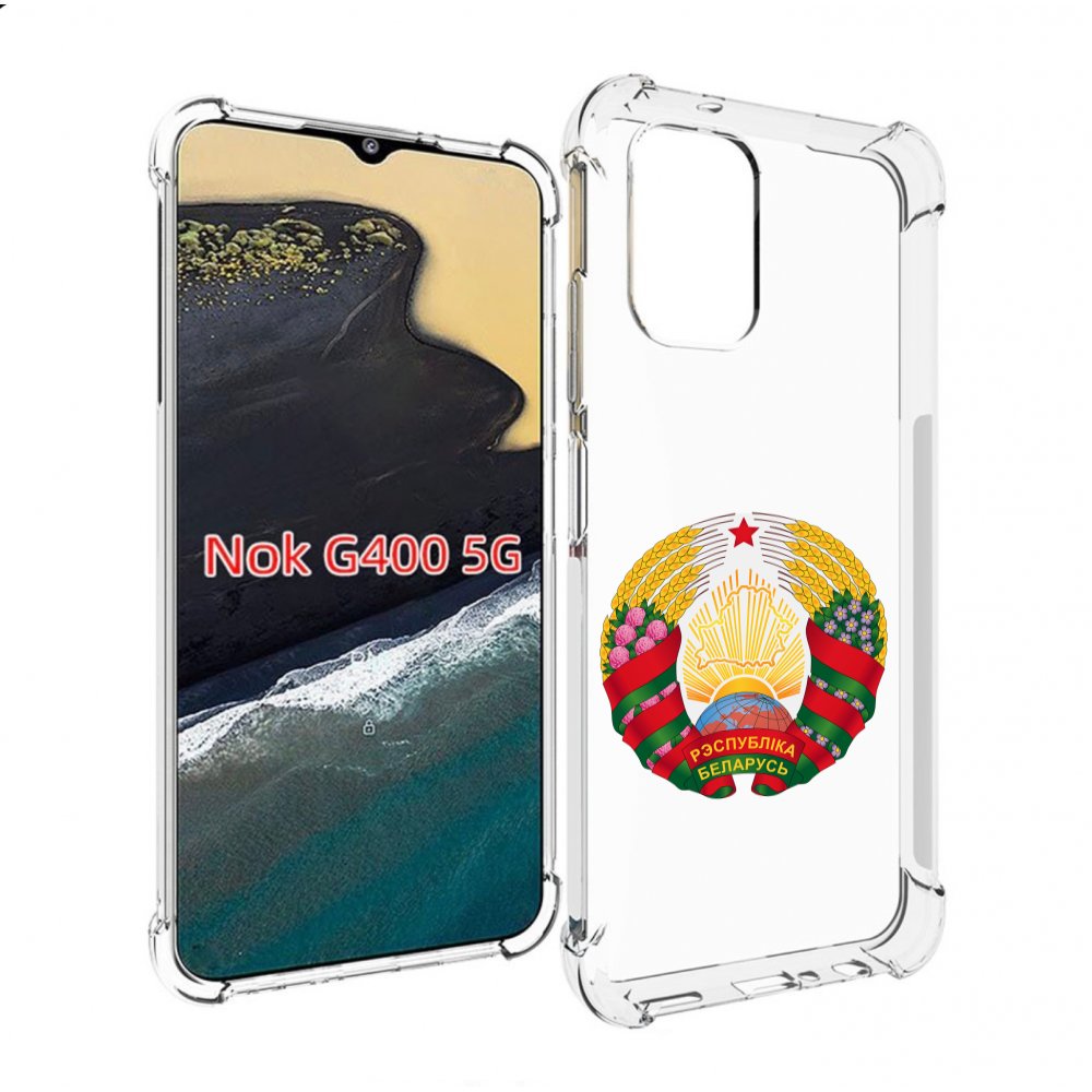 

Чехол MyPads герб-беларуси для Nokia G400 5G, Прозрачный, Tocco