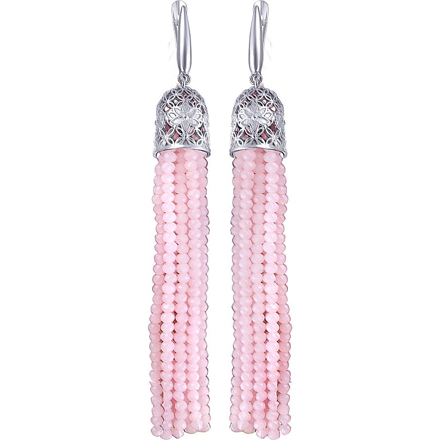 

Серьги женские из серебра Эстет 01С2511170-21, swarovski, 01С2511170-21