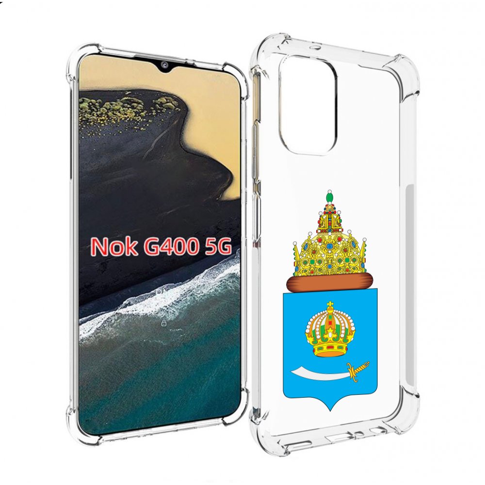 

Чехол MyPads герб-астраханскои-области для Nokia G400 5G, Прозрачный, Tocco