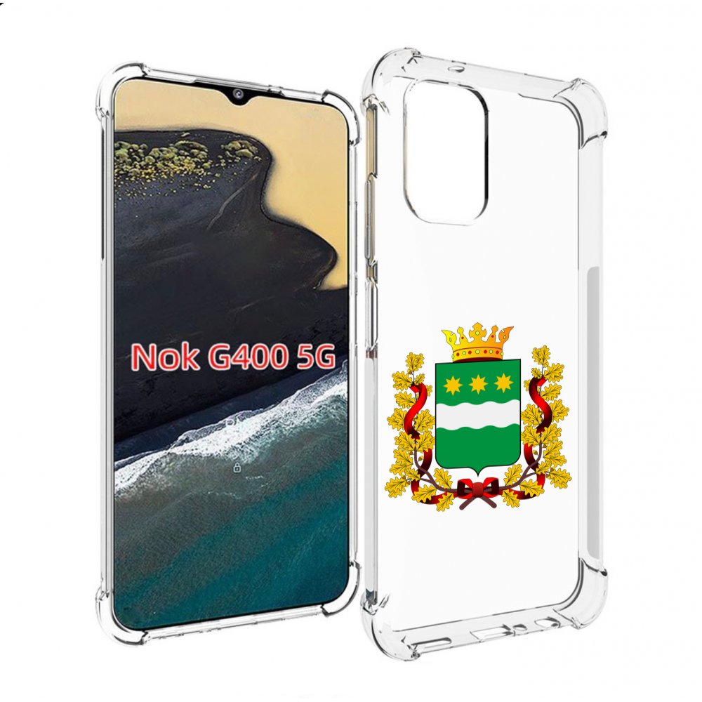 

Чехол MyPads герб-амурскои-области для Nokia G400 5G, Прозрачный, Tocco