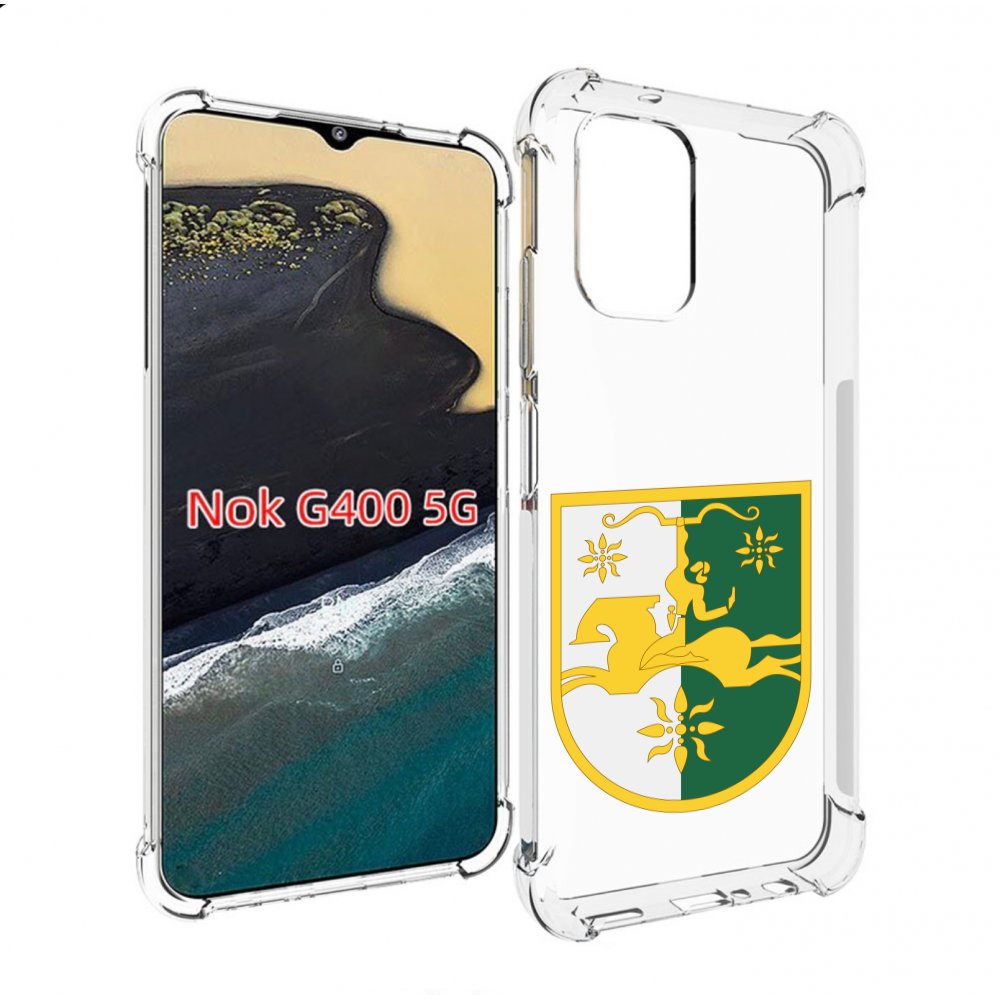 

Чехол MyPads герб-абхазии для Nokia G400 5G, Прозрачный, Tocco
