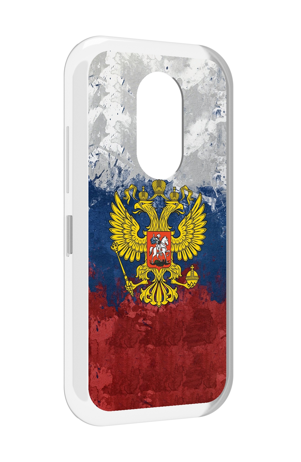 

Чехол MyPads герб-России для Doogee S61 / S61 Pro, Прозрачный, Tocco
