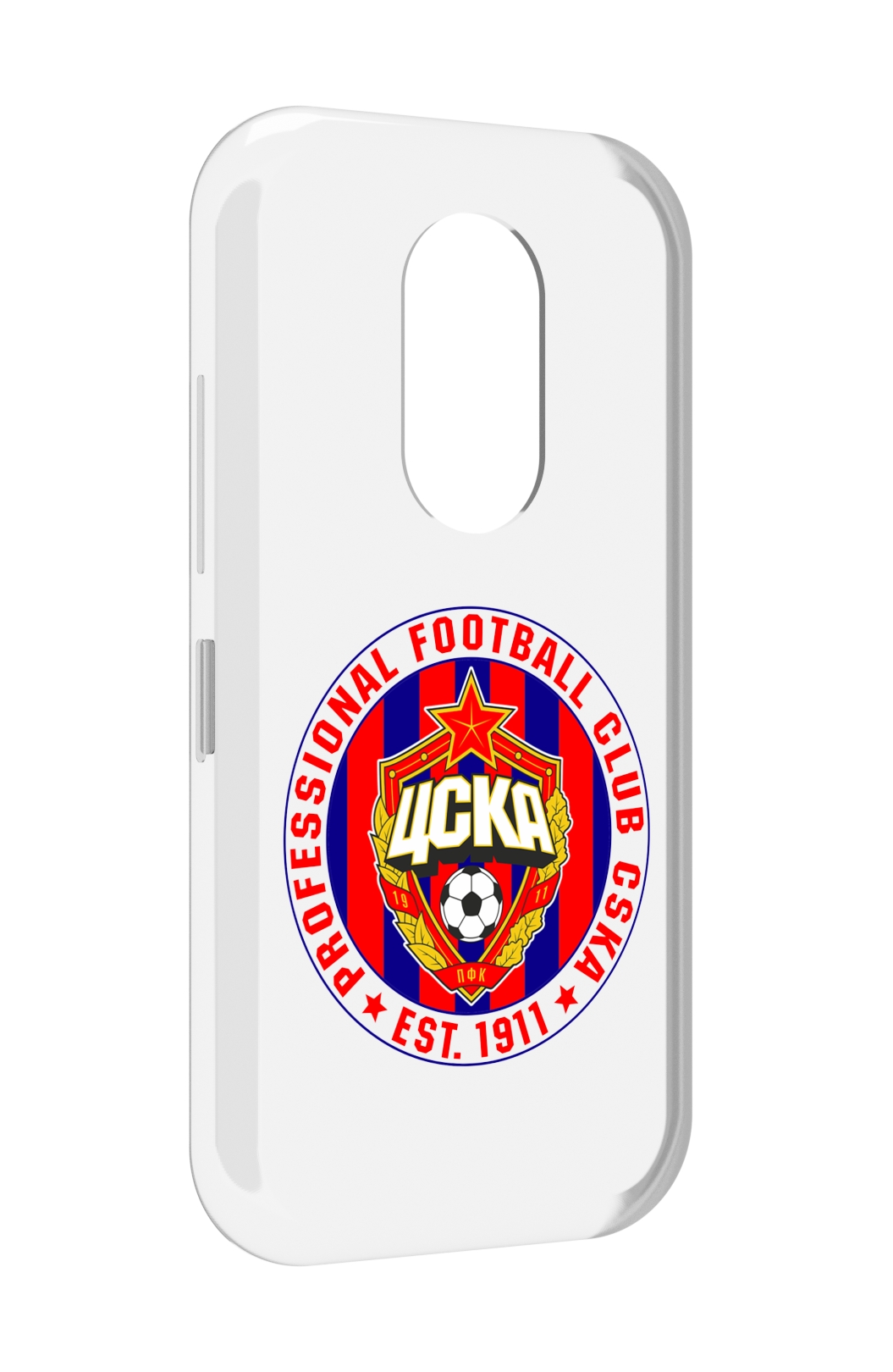 

Чехол MyPads ФК ЦСК логотип для Doogee S61 / S61 Pro, Прозрачный, Tocco