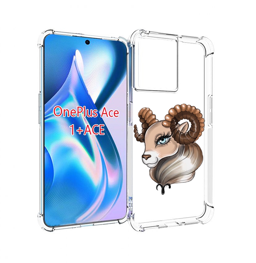 

Чехол MyPads Барашка для OnePlus Ace, Прозрачный, Tocco