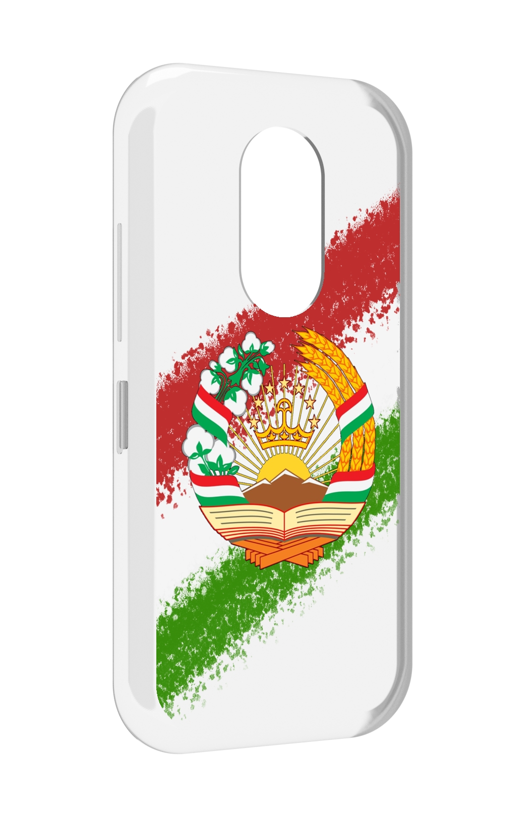 

Чехол MyPads герб флаг Таджикистана для Doogee S61 / S61 Pro, Прозрачный, Tocco