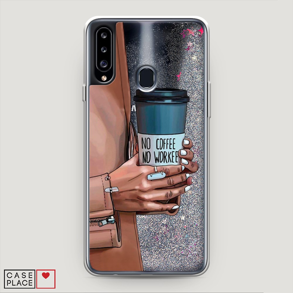 

Чехол Awog на Samsung Galaxy A20s / Самсунг A20s "No coffee", 2100891-1