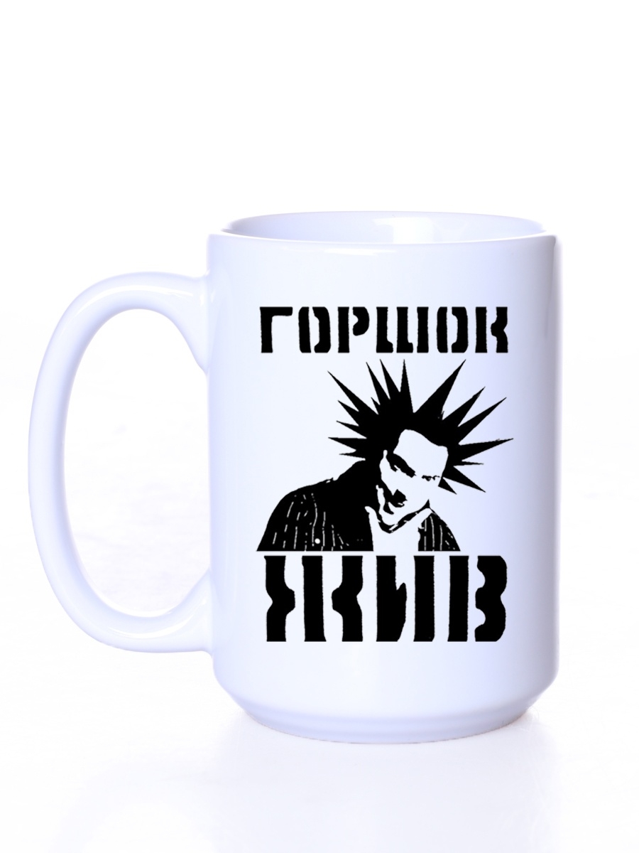 фото Кружка сувенирshop музыкальная рок-группа "король и шут / киш" 480 мл cu-mgksh4-w/b