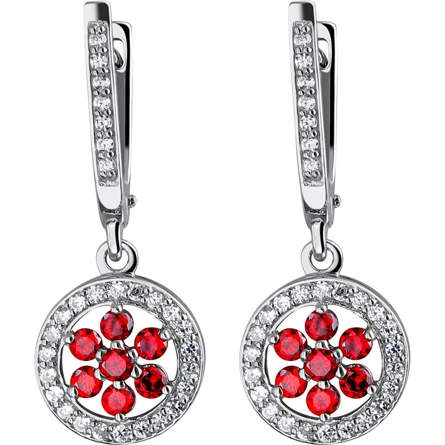 

Серьги женские из серебра Эстет 01С2511690-1, фианит, 01С2511690-1