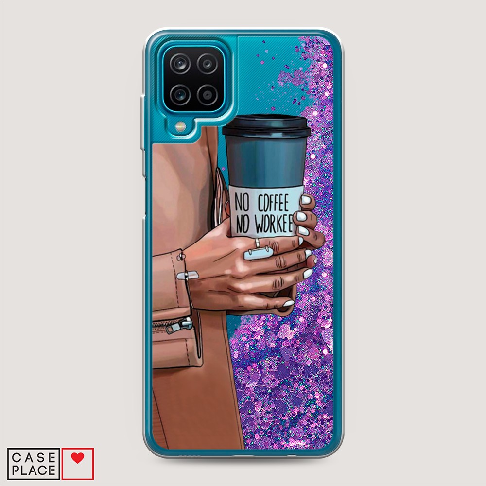 

Чехол Awog на Samsung Galaxy A12 / Самсунг A12 "No coffee", Разноцветный, 2101692-1