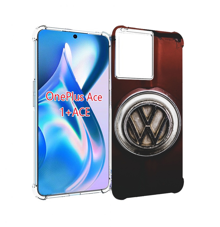 

Чехол MyPads volkswagen 1 мужской для OnePlus Ace, Прозрачный, Tocco