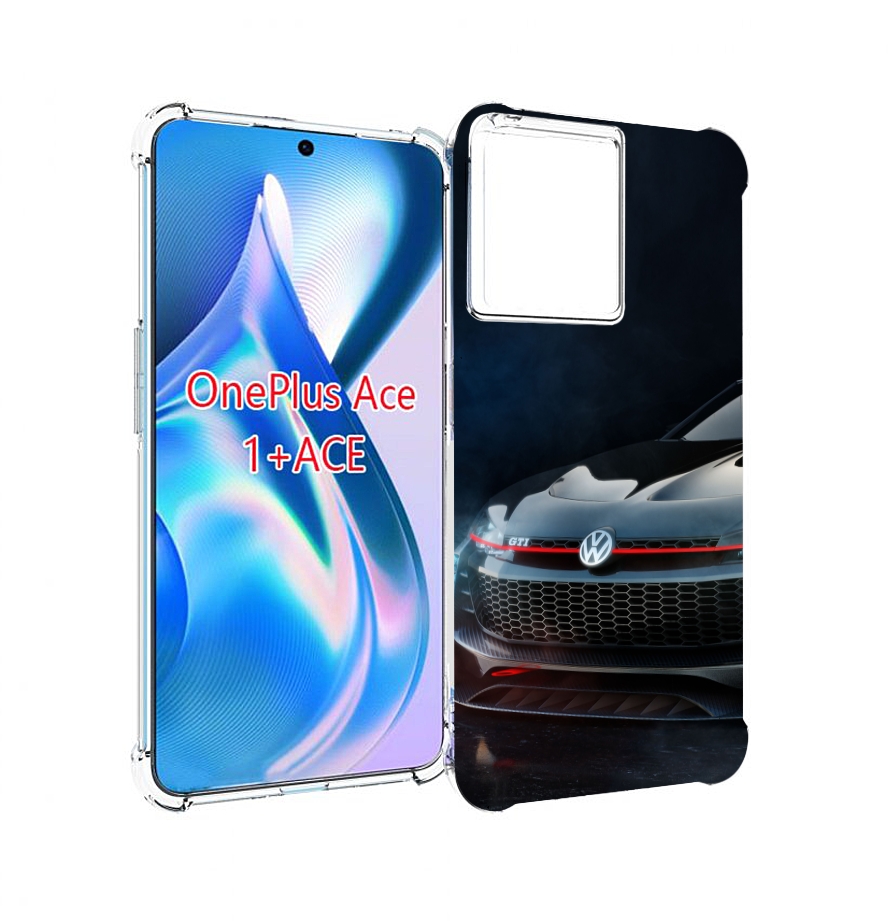 

Чехол MyPads volkswagen 2 мужской для OnePlus Ace, Прозрачный, Tocco