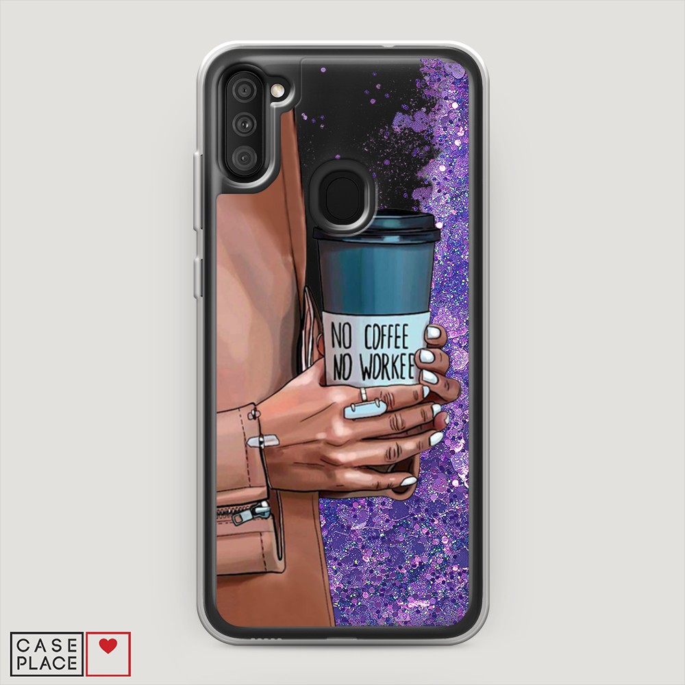 

Чехол Awog на Samsung Galaxy A11 / Самсунг A11 "No coffee", Разноцветный, 2100192-1