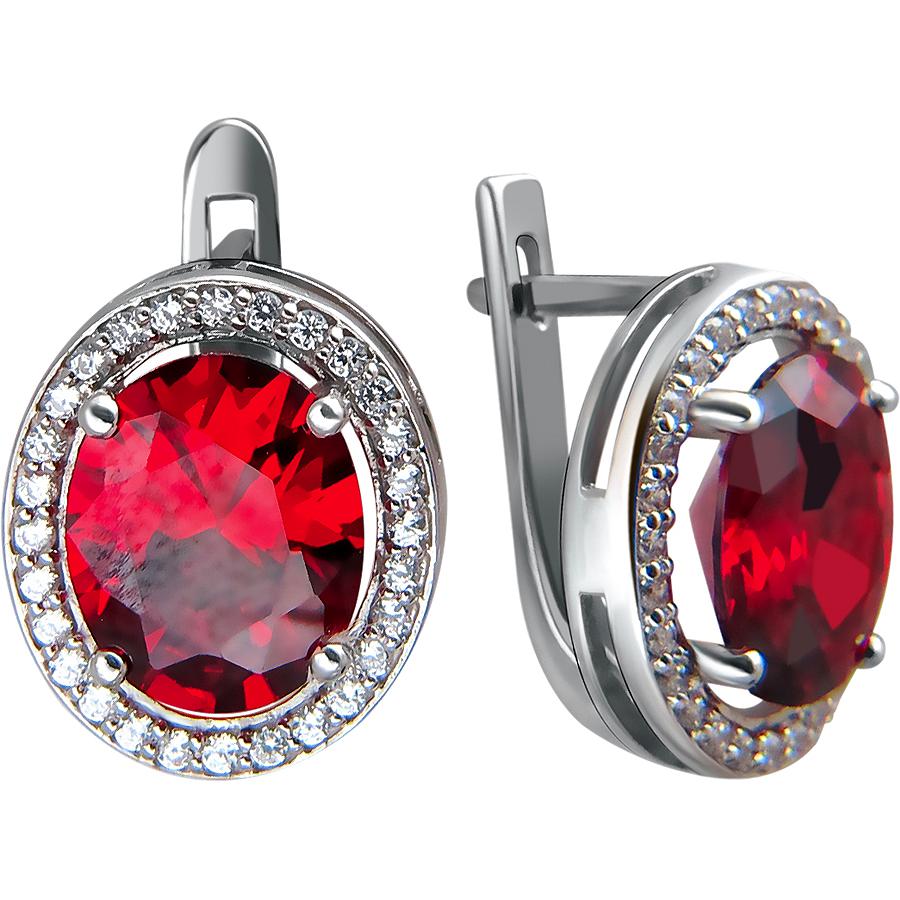 

Серьги женские из серебра Эстет 01с2511627-2, фианит, 01с2511627-2