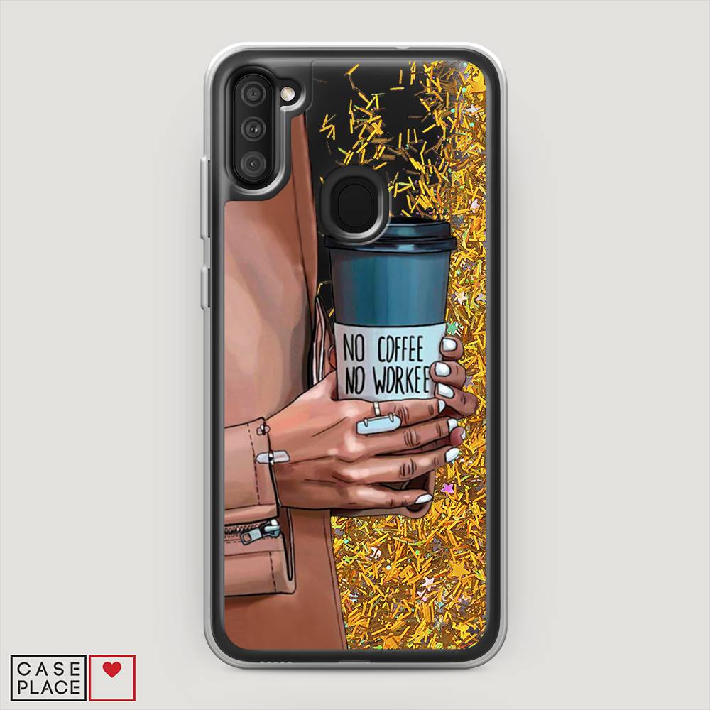 

Чехол Awog на Samsung Galaxy A11 / Самсунг A11 "No coffee", Разноцветный, 2100190-1