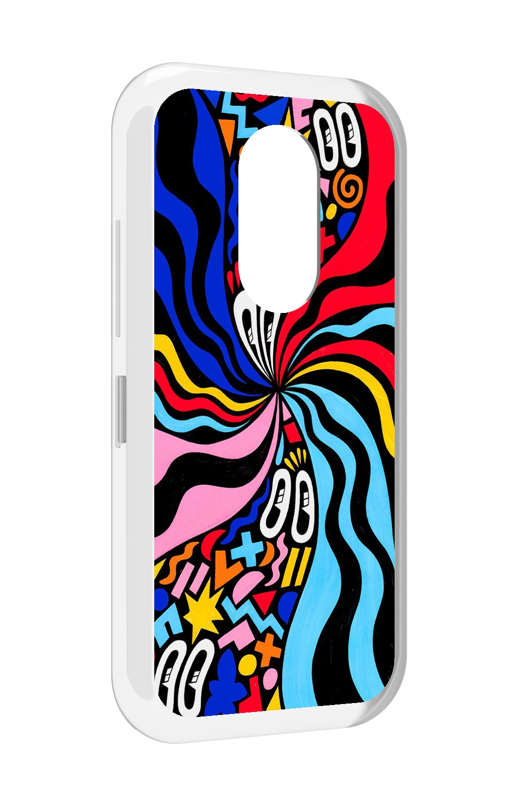 

Чехол MyPads волнистая-абстракция для Doogee S61 / S61 Pro, Прозрачный, Tocco