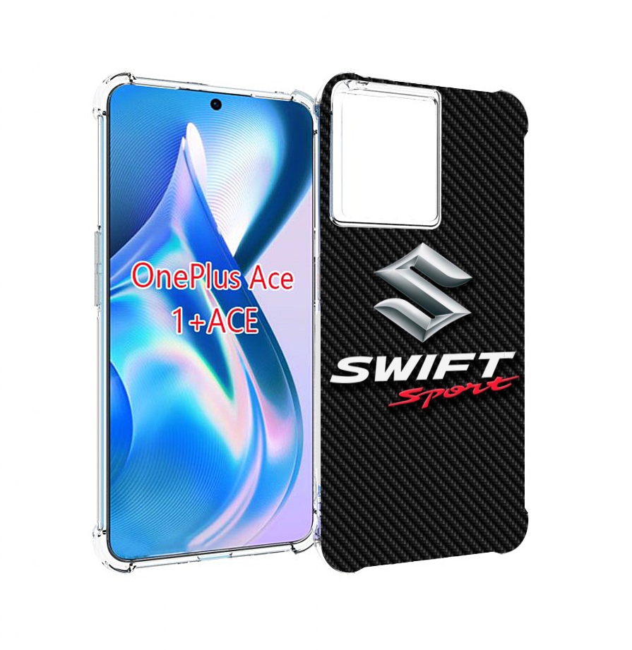 

Чехол MyPads suzuki 1 мужской для OnePlus Ace, Прозрачный, Tocco