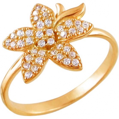 

Кольцо из серебра с фианитом р. 16,5 Эстет 01К1510895А, 01К1510895А