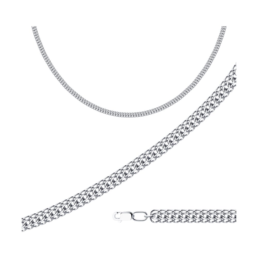 

Цепочка из серебра 45 см Diamant 96-180-15050-1, 96-180-15050-1