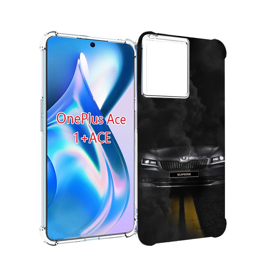 

Чехол MyPads skoda 1 для OnePlus Ace, Прозрачный, Tocco