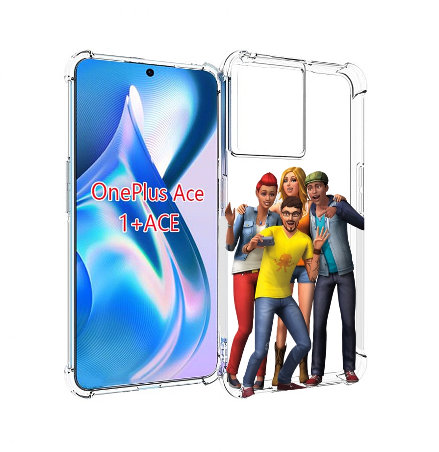 

Чехол MyPads sims для OnePlus Ace, Прозрачный, Tocco