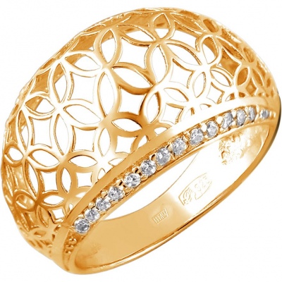 

Кольцо из серебра р. 16 Эстет 01К1511431А, фианит, 01К1511431А
